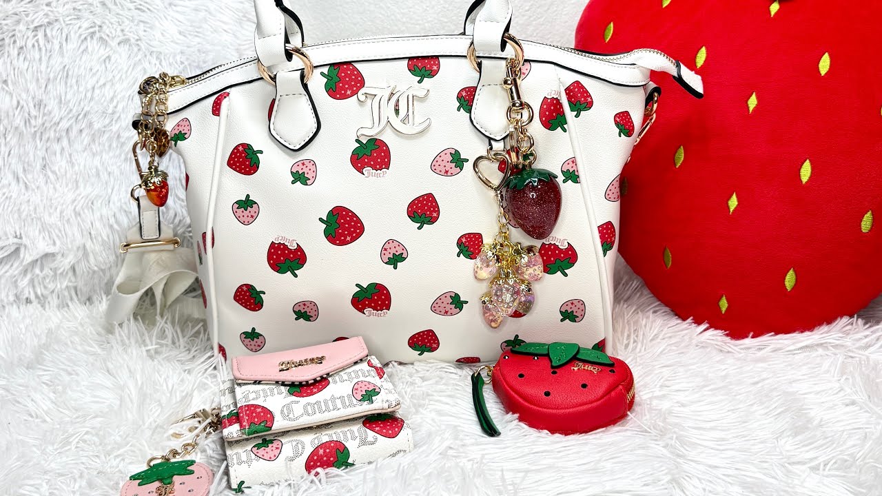 What’s in my bag! 🍓🤍 Ft. @Madam Glam