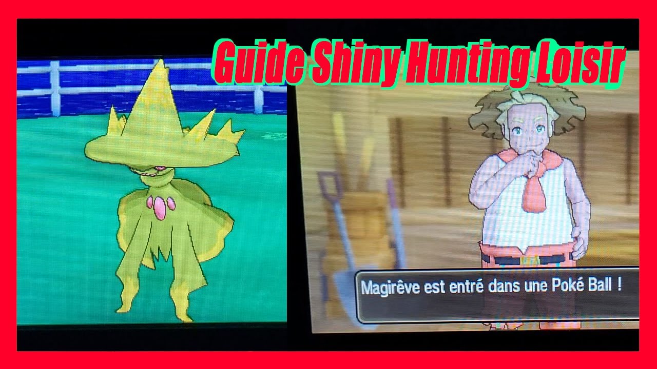 Explication du Shiny hunting au Poke-Loisir (Poke-Pelago)