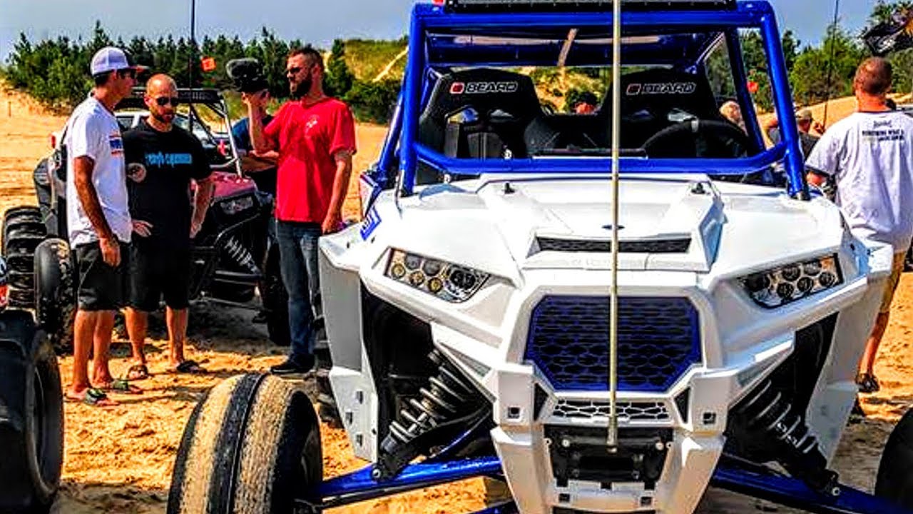 400HP Polaris RZR Z1 Turbo UTV Invasion Silver Lake Dunes