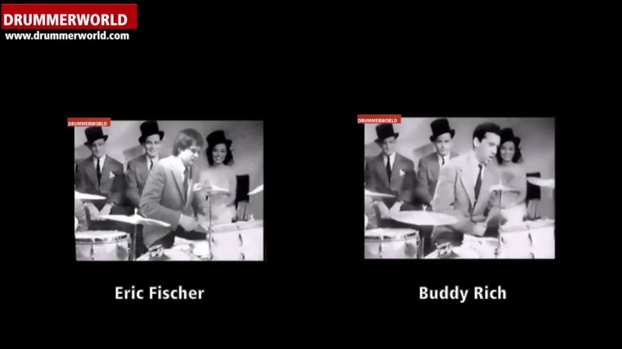 DRUM BATTLE BUDDY RICH - ERIC FISCHER