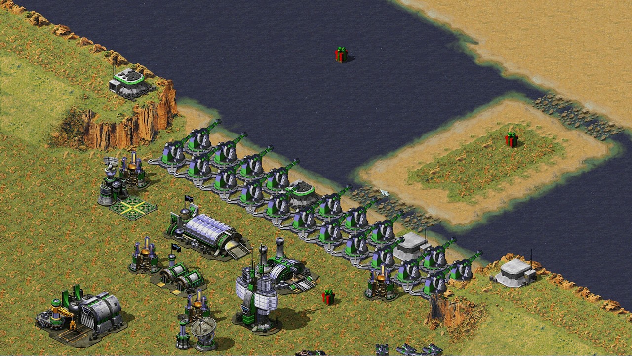 Red Alert 2 | Yuri's Revenge | 7 vs 1 -Sweat Smile map - Extreme beta AI