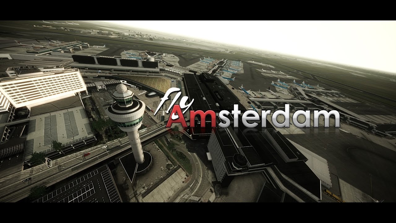 FlyTampa Amsterdam Schiphol Airport!