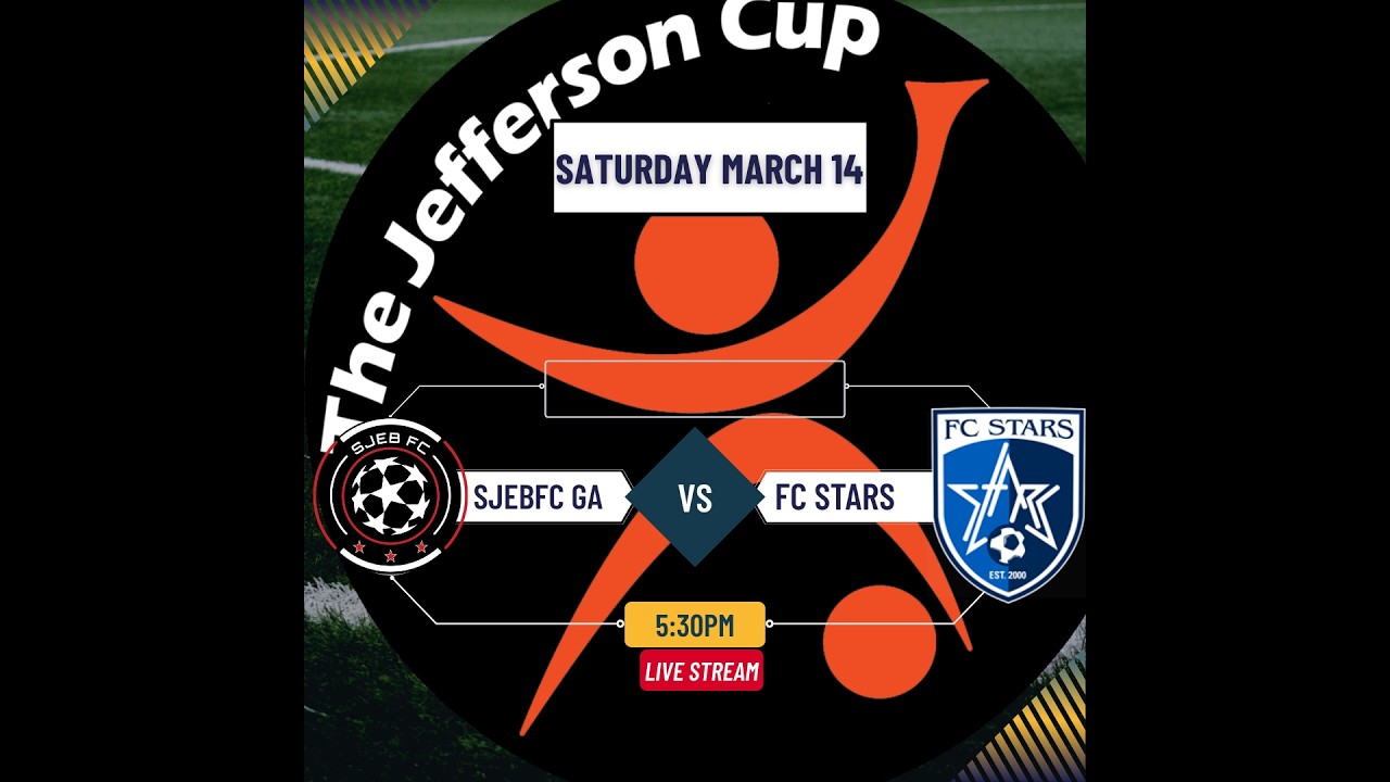 SJEBFC 2013 take on FC Blue Stars ECNL  live from The Jeff  Cup  at 5:30Pm.