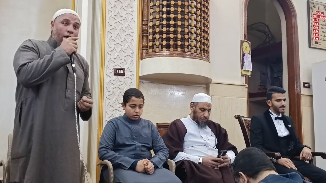 اشهار الباشمهندس احمد حمدي خليل علي يد فضيلة الشيخ ابراهيم الطوانسي 