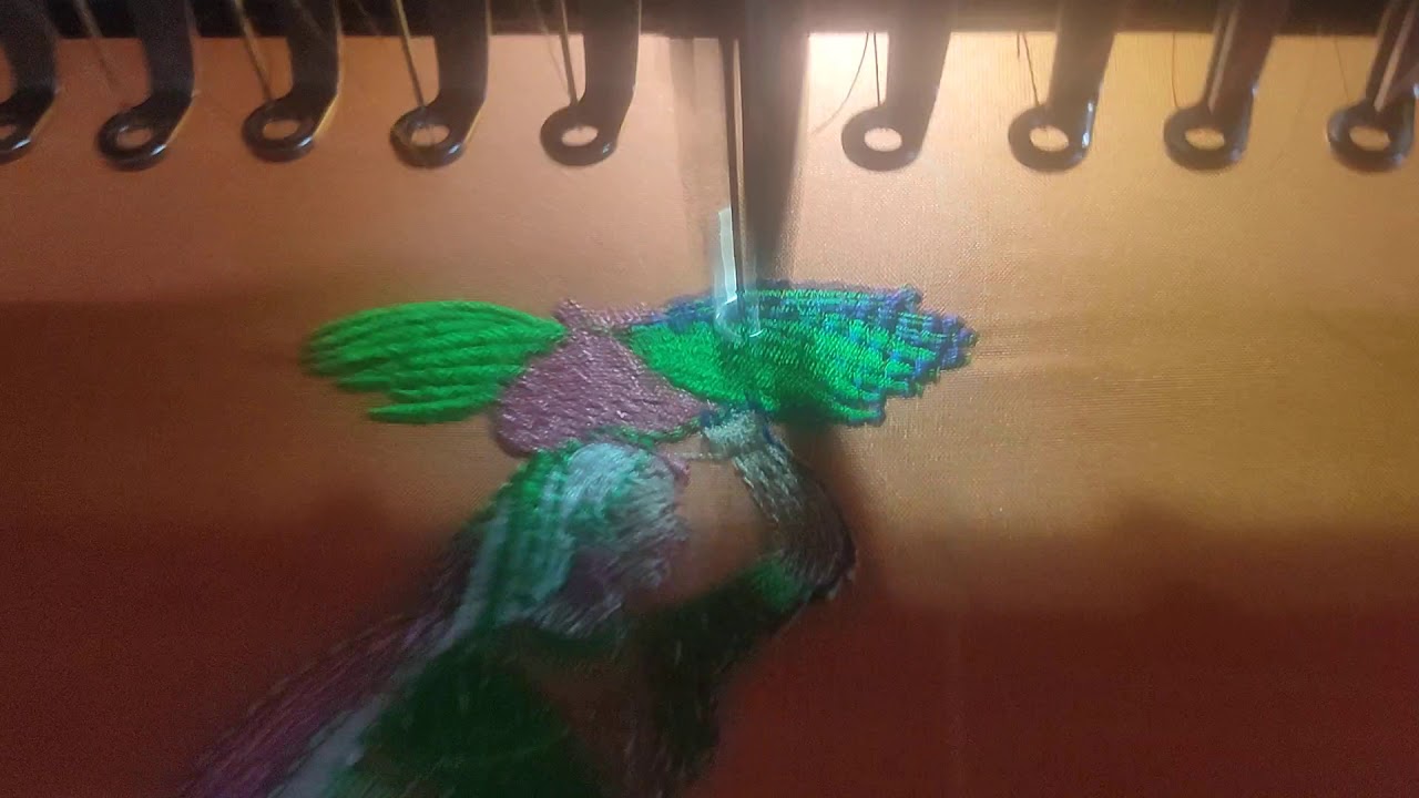 beautiful figurine❤️❤️ #ComputerEmbroidery #ComputerEmbroiderywork #ComputerEmbroiderymachine