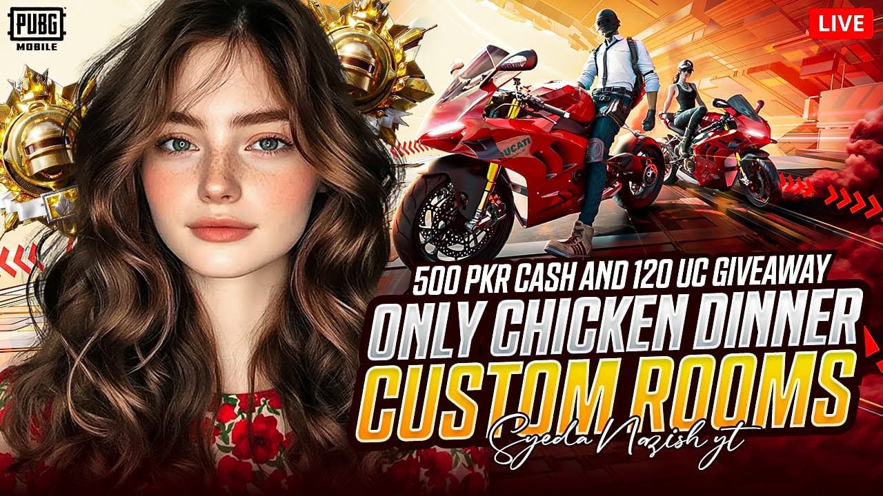 PUBG LIVE GIVEAWAYS CUSTOM ROOMS PUBG MOBILE PAKISTAN #PUBGMOBILE #pubgmnextstarprogram