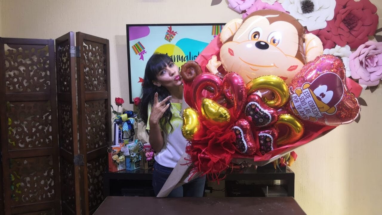 ¡Bouquet De Globos Amor Y Cumpleaños!