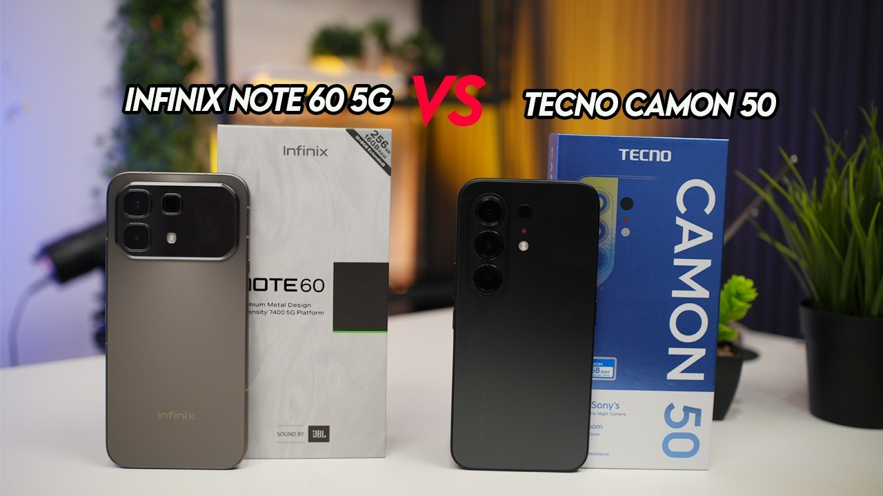 Infinix Note 60 5G Vs Tecno Camon 50, Harga Beda Dikit!! Mending Pilih Mana… ?