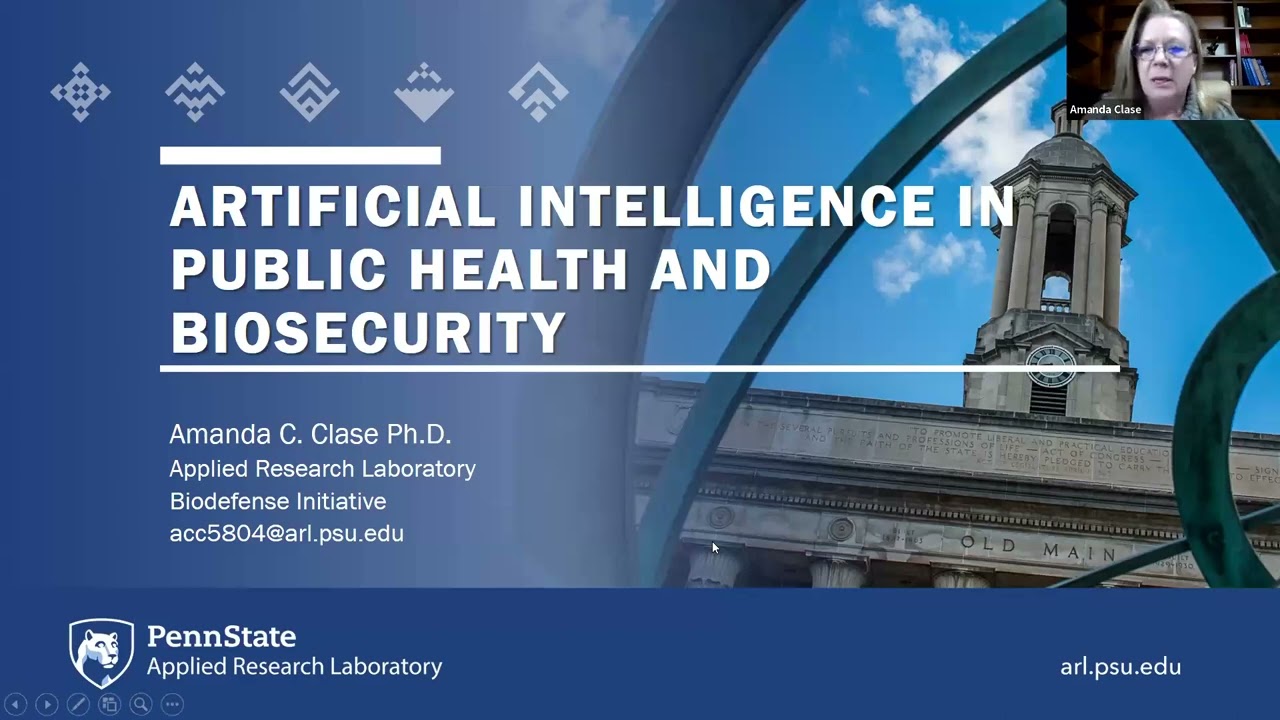 12/06/23 - Artificial Intelligence in Public Health and National Security