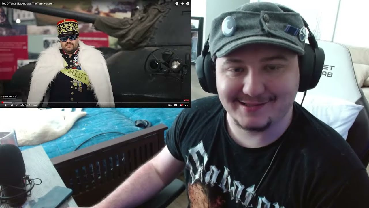 Joe Reacts Live: Top 5 Tanks | Lazerpig at The Tank Museum