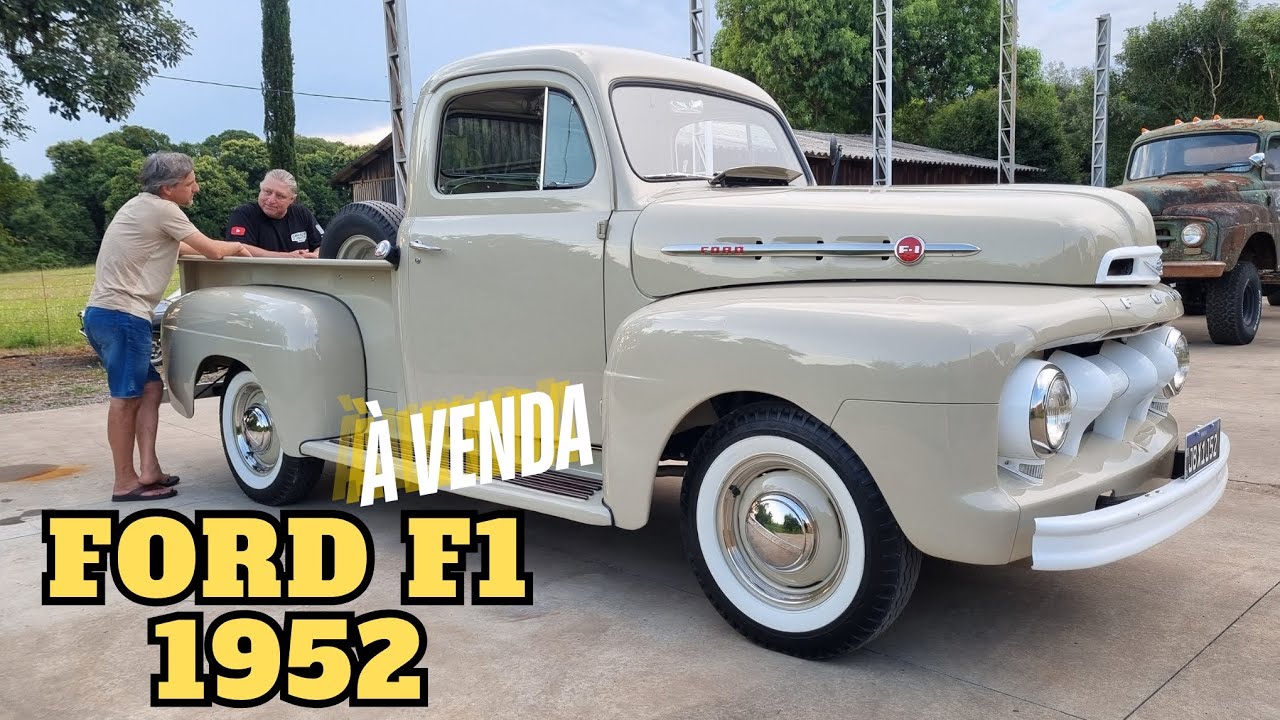 FORD F1 1952 À VENDA - INCRÍVEL ESSA RESTAURAÇÃO.