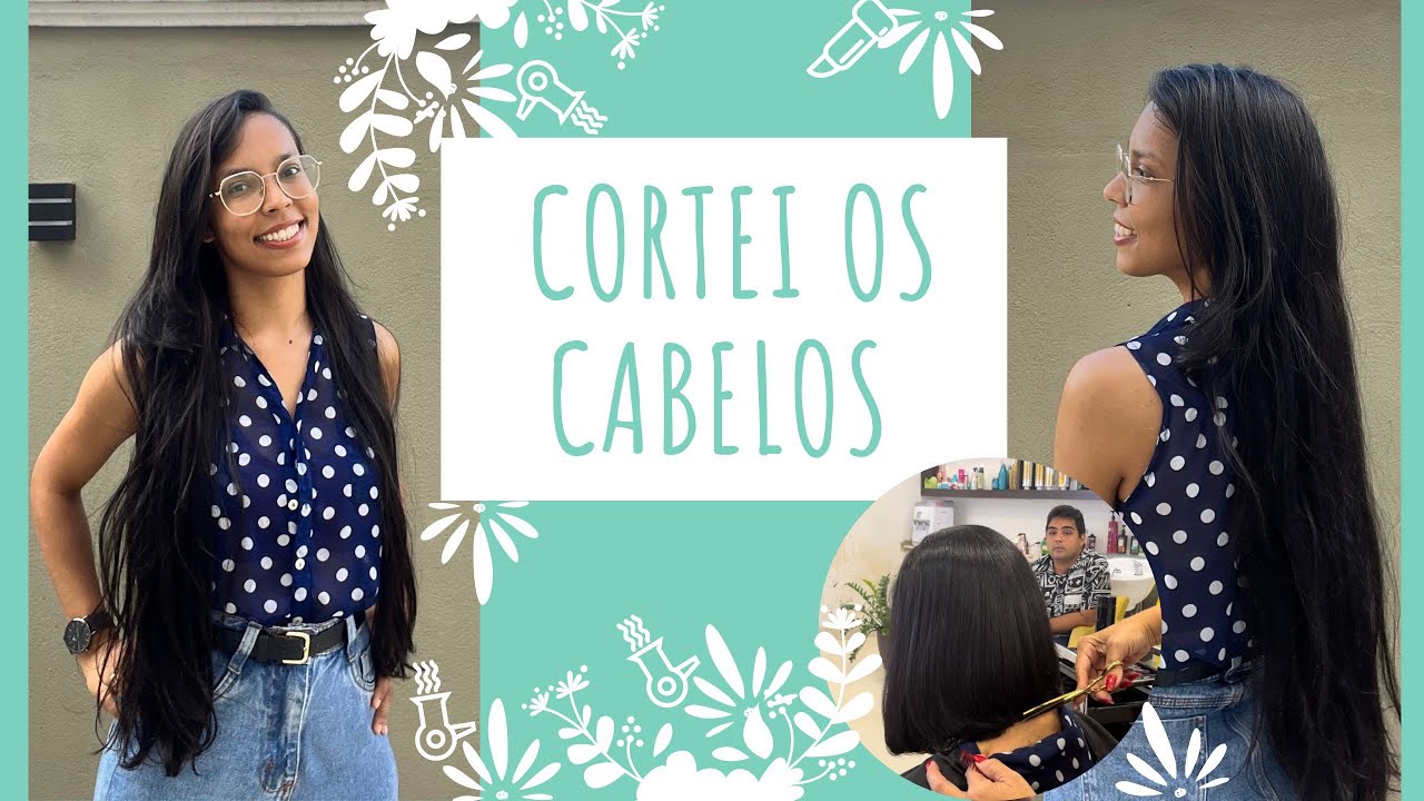 Cortei meus cabelos | Novo Visual | Naty Pereira