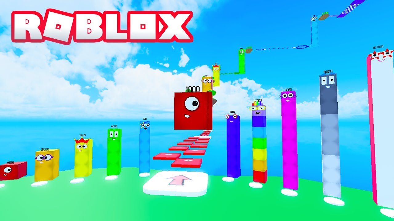 [NEW] Numberblocks 1000 OBBY | Roblox
