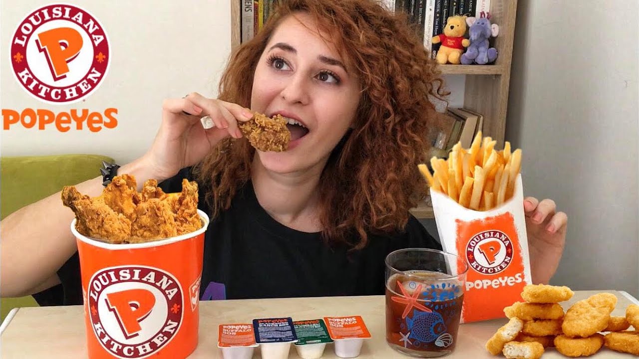 POPEYES KOVA MUKBANG | MASTERCHEF İZLEDİK AŞERDİK, DAMAT ZEHİRLEME GELENEĞİ