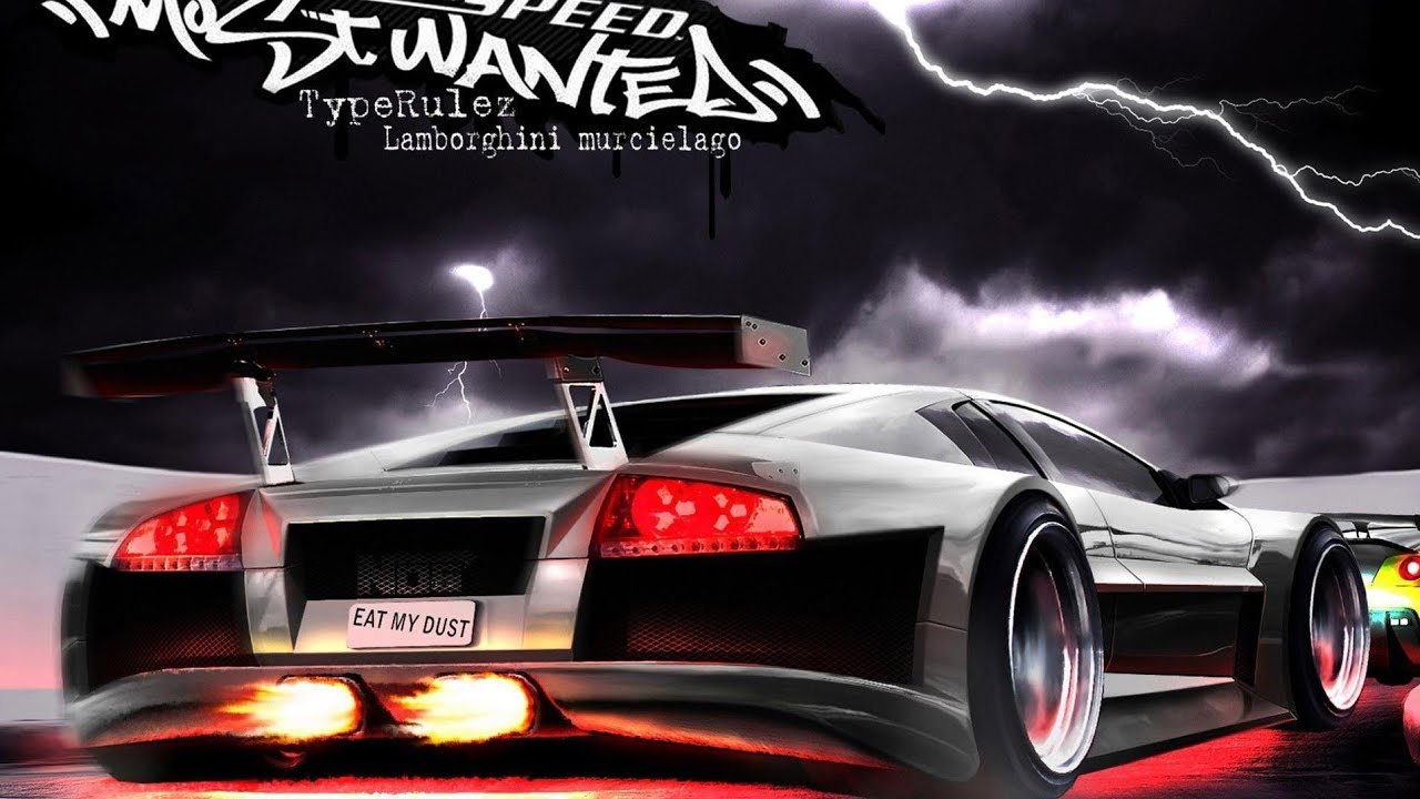 need for speed most wanted with new tracks/musics that i puted
