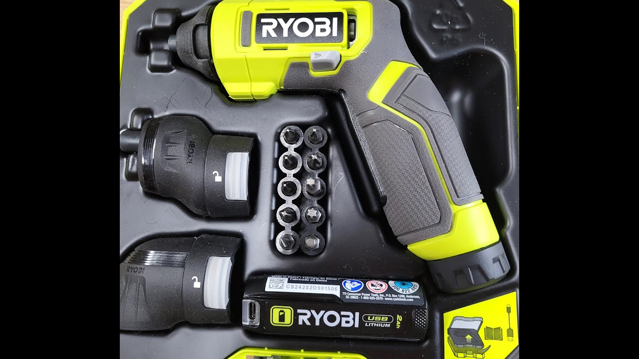 Набор отвёрток Ryobi FVD51K 