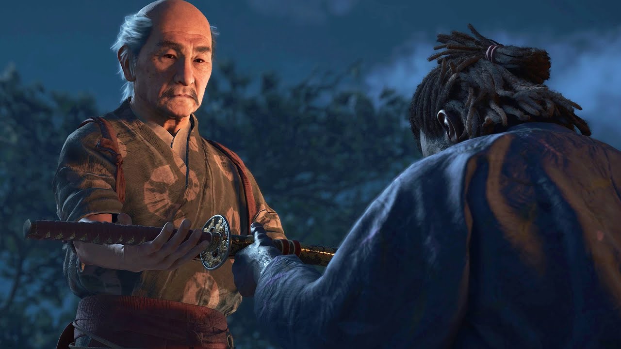 Yasuke becomes a samurai scene (4k) - Assassin's Creed Shadows