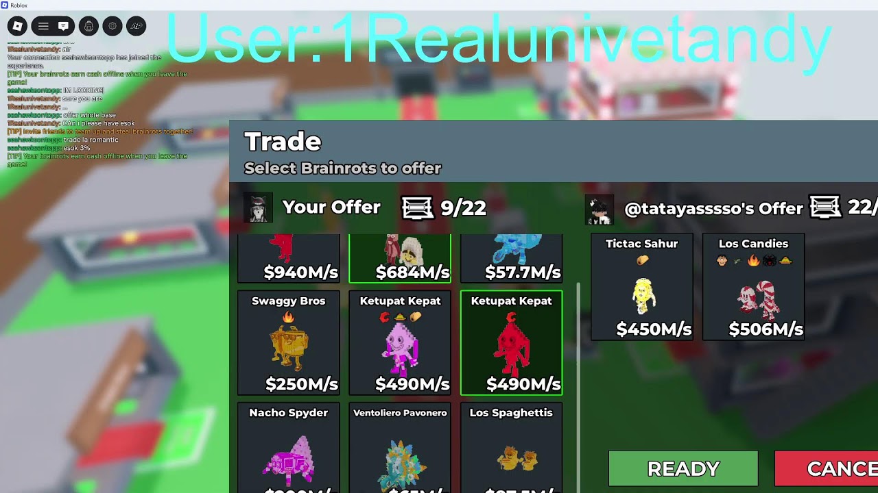 sab trading!
