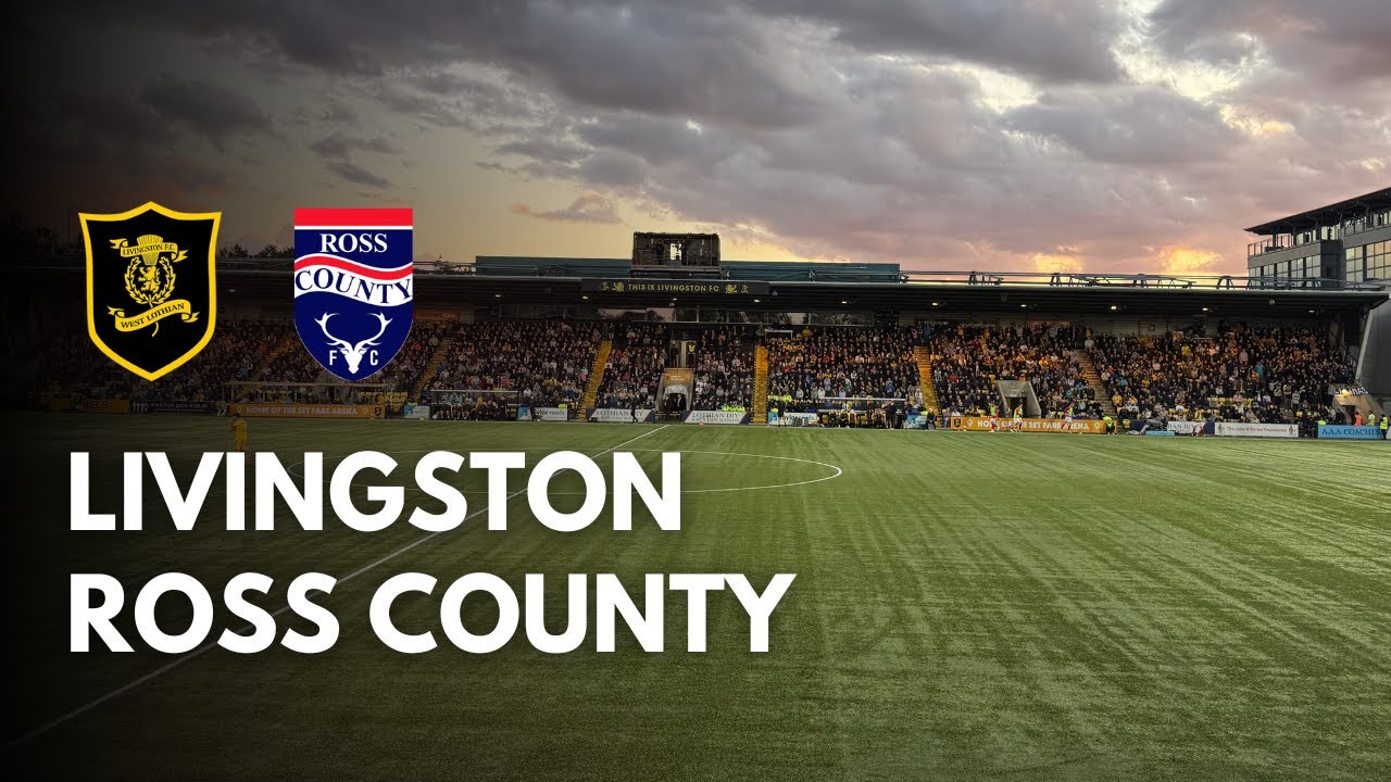 INJURY TIME Leveller for ROSS COUNTY against LIVINGSTON in Scottish PREMIERSHIP PLAYOFF