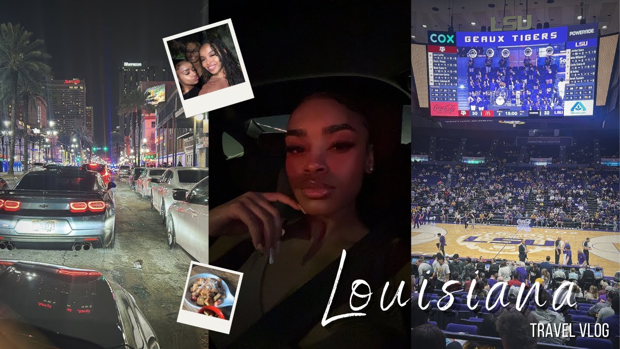 TRAVEL VLOG: TRIP TO LOUISIANA! (Xavier University x LSU, Good Eats, Girl Time, Shopping, + MORE)