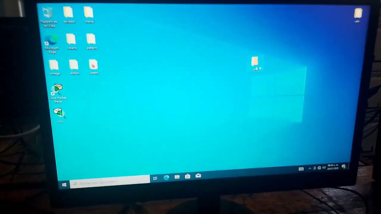 Conexión de cable con el switch 