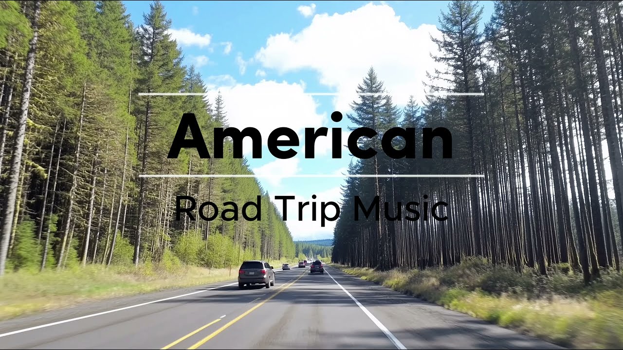American Roadscapes with Calming Tunes: Driving with Guitar Relaxing Music to Heal the Mind