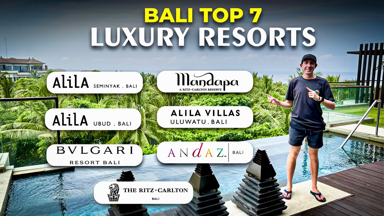 Я останавливался в 7 ЛУЧШИХ отелях Marriott/Hyatt на Бали! Какой из них лучший?