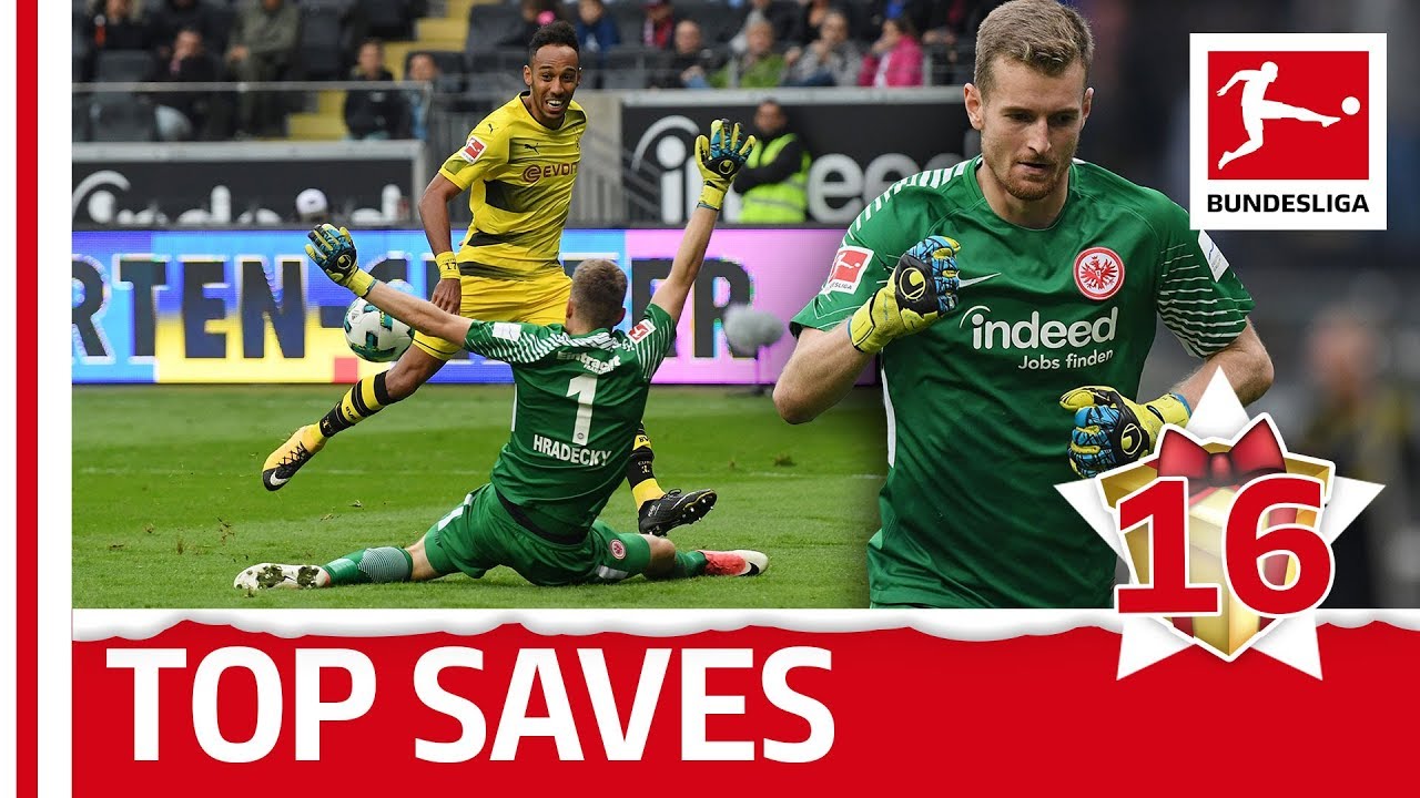 Lukas Hradecky - Top 5 Saves - Bundesliga 2017 Advent Calendar 16