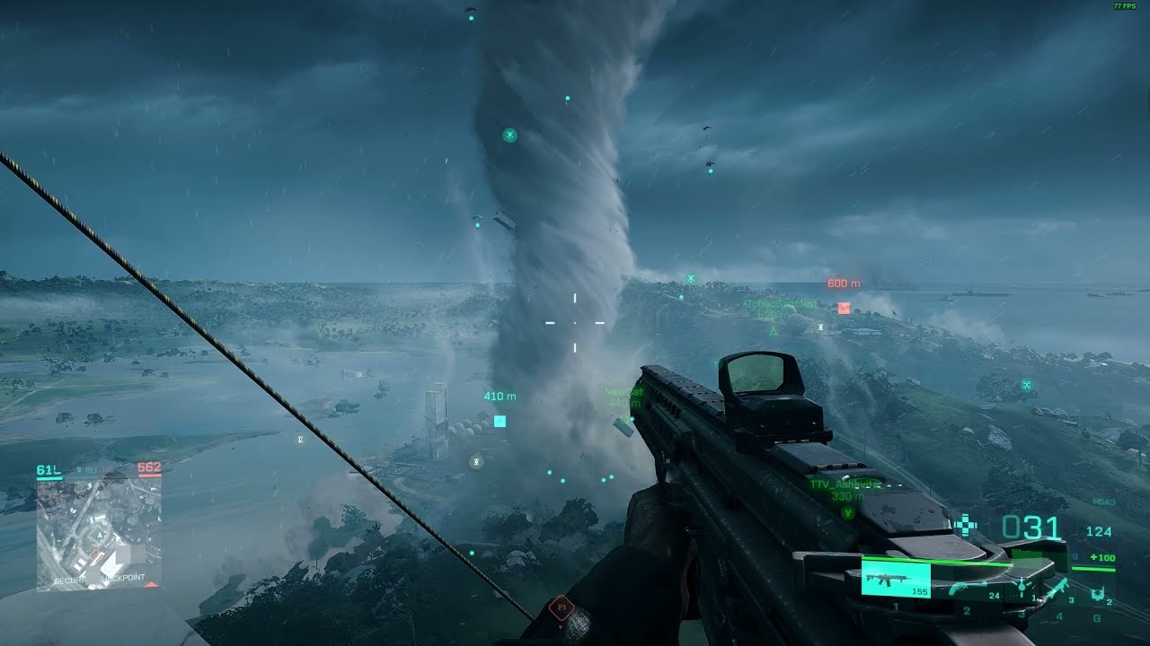 😱HIT BY TORNADO IN BATTLEFIELD 2042😱