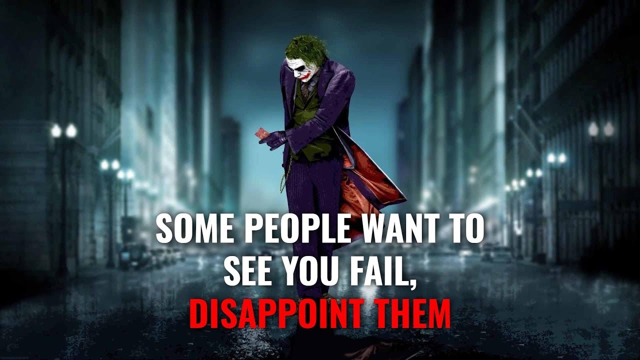 Most Powerful Motivational Quotes | Joker Quotes | LegendQuotes