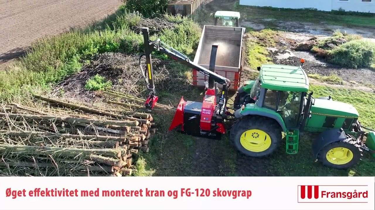Effektiv PC 2700 PEC flishugger med høj kapacitet.