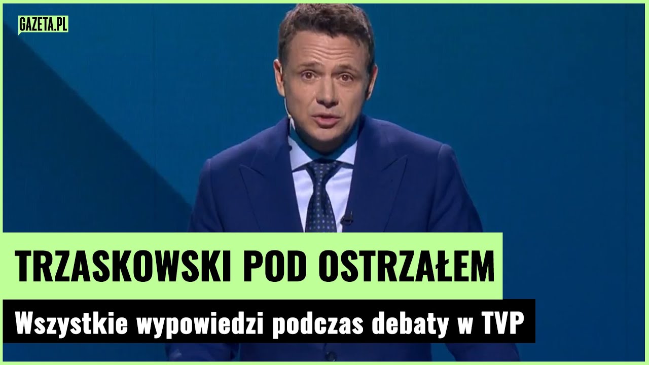Starcia Trzaskowskiego z Nawrockim! Wszystkie wypowiedzi na debacie w TVP | Gazeta.pl