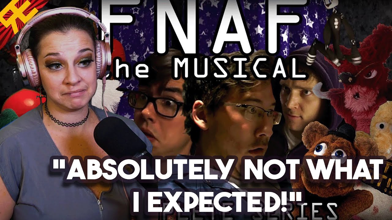 Bartender Reacts FNAF the Musical by Random Encounters (Absolutely not what I expected!*