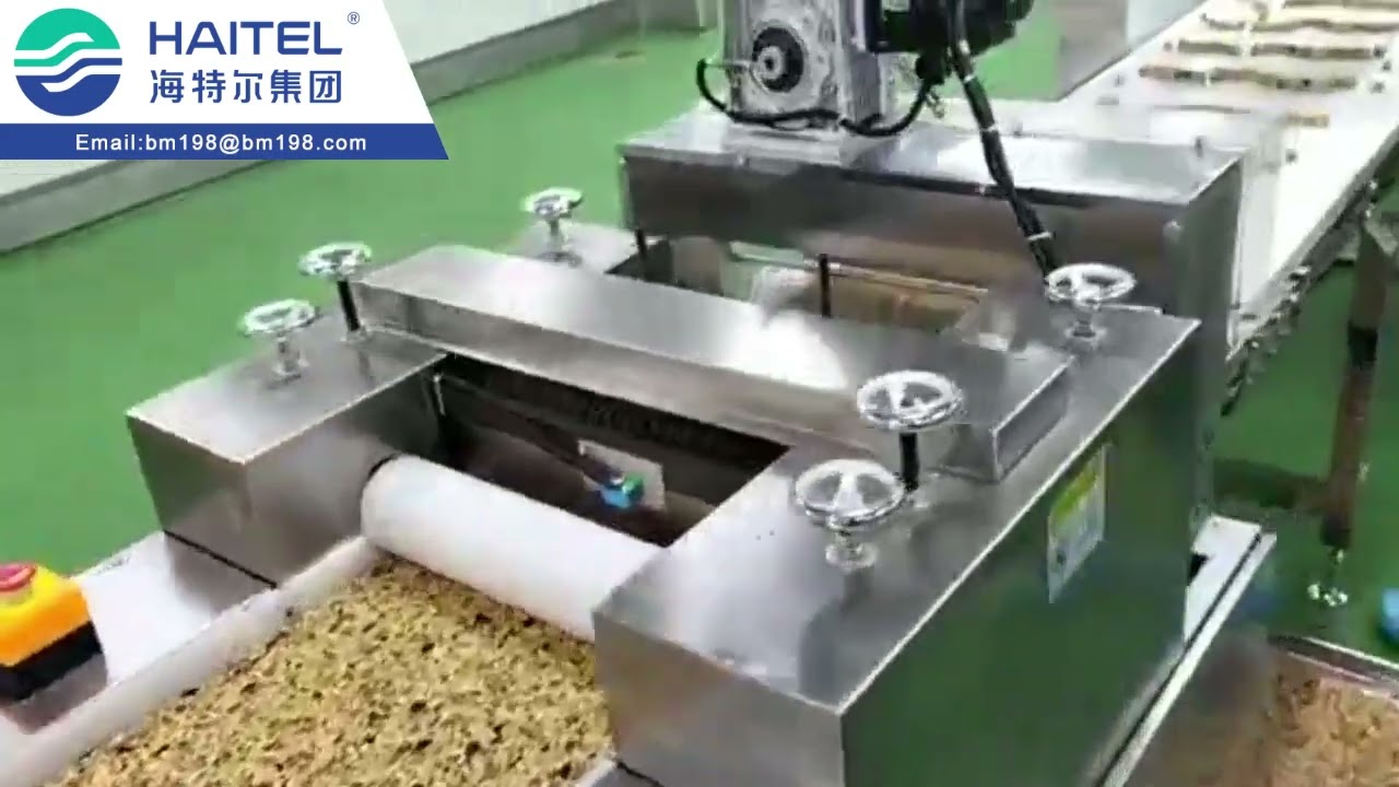 Peanut crisp sugar production process Peanut crisp sugar production line