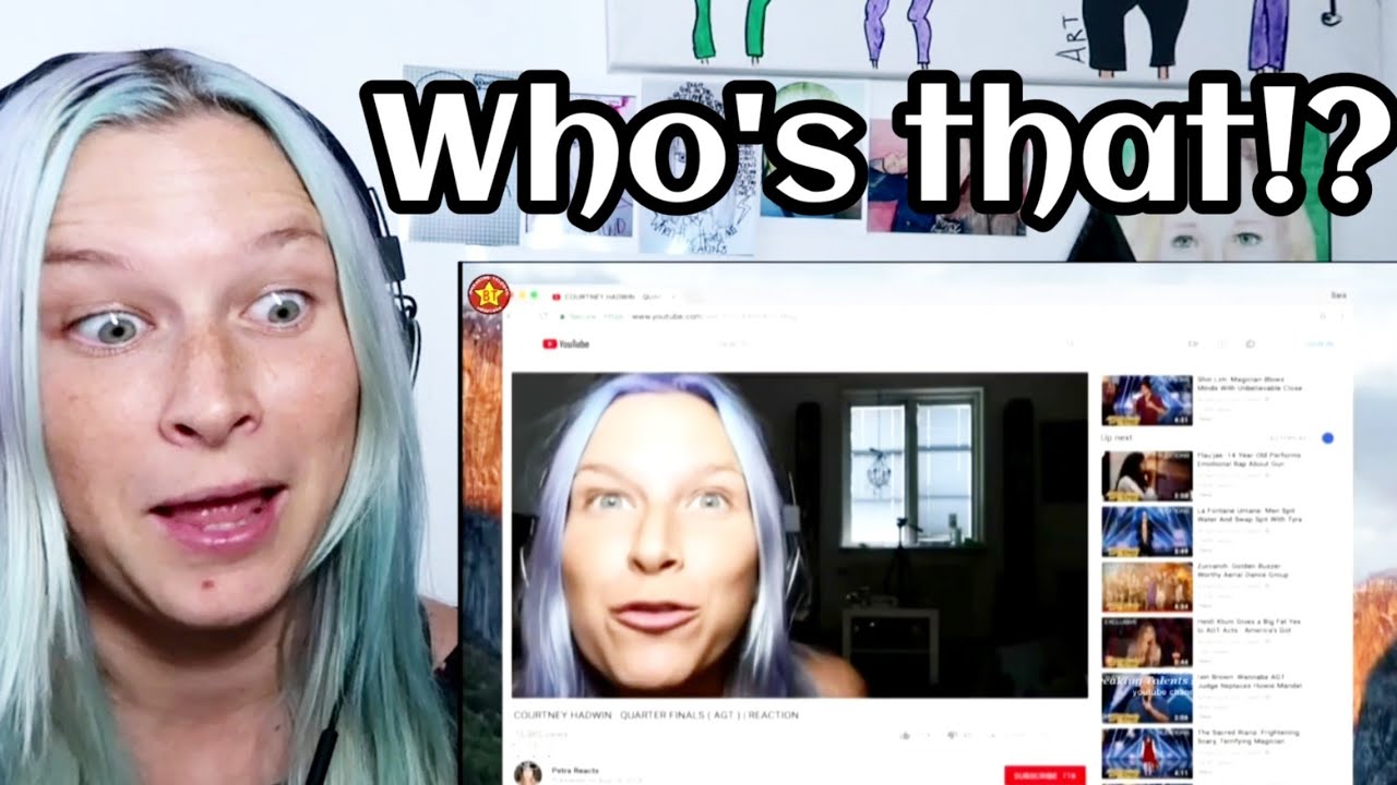 COURTNEY HADWIN - SEMI FINALS INTRO ( AGT ) | REACTION