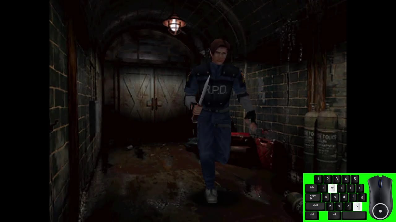 First Time Playing - Original 1998 Resident Evil 2 - (Leon A) Part 3