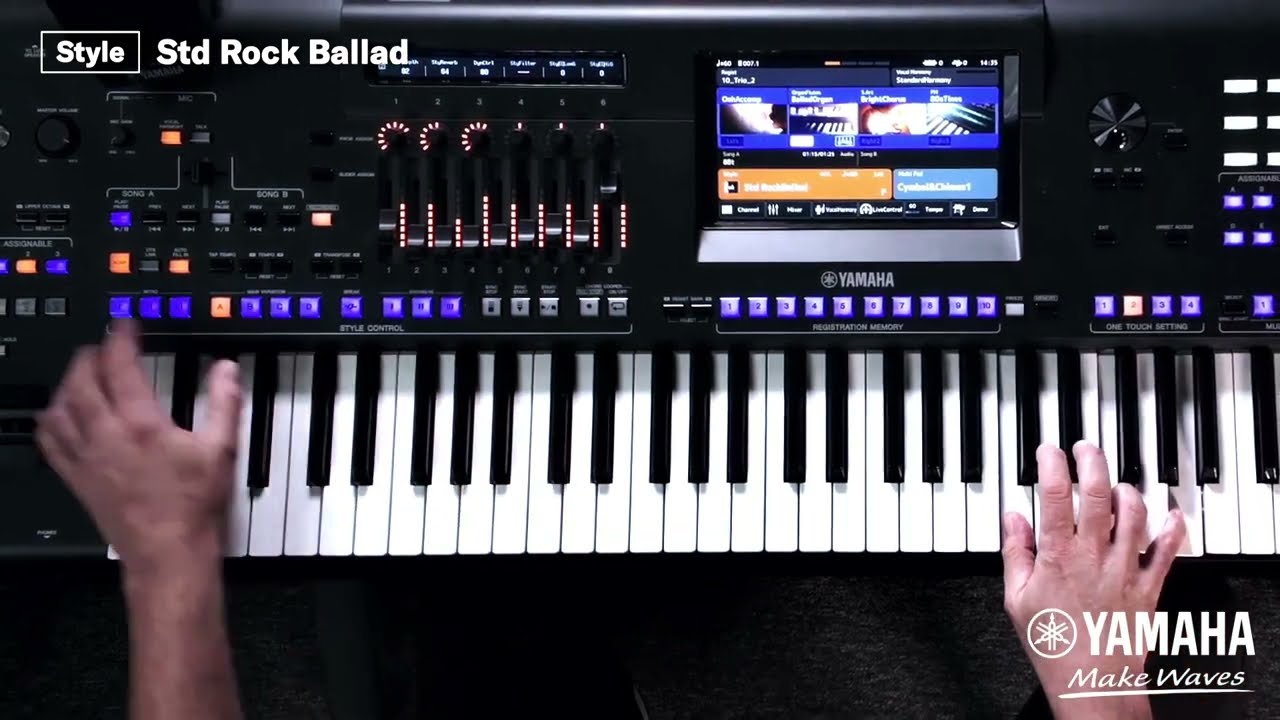 #DEMO #YAMAHA #GENOS2 #Martin_Harris + #tutorial