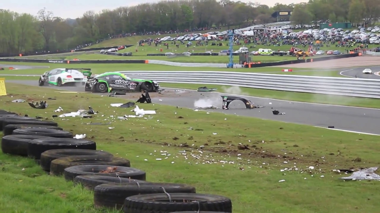 British GT Championship 2017.Race 2 Oulton Park Circuit. Ian Loggie Huge Crash. The Real Story