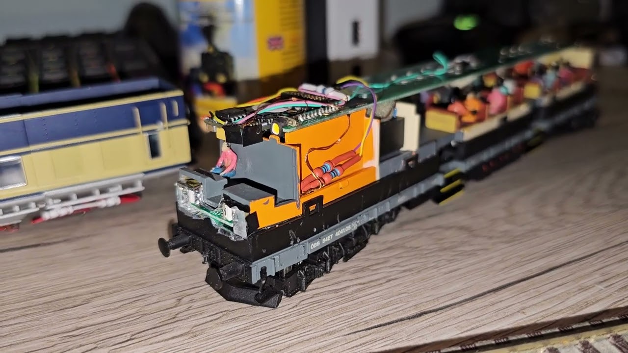 ÖBB 4041 E Triebwagen Umbau mir LS5 Technikerklärung und LokProgrammer grob