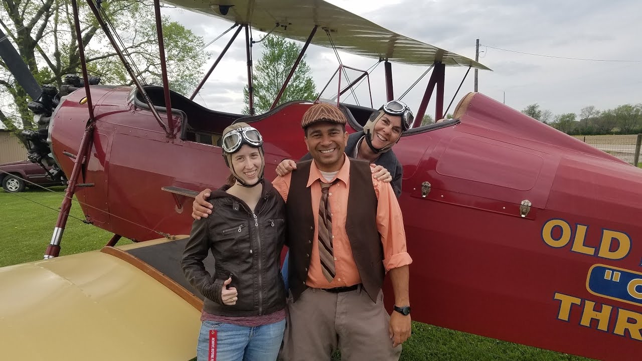 BARNSTORMING WITH SMITHSONIAN AIR AND SPACE AND AIR FORCE AIRMAN