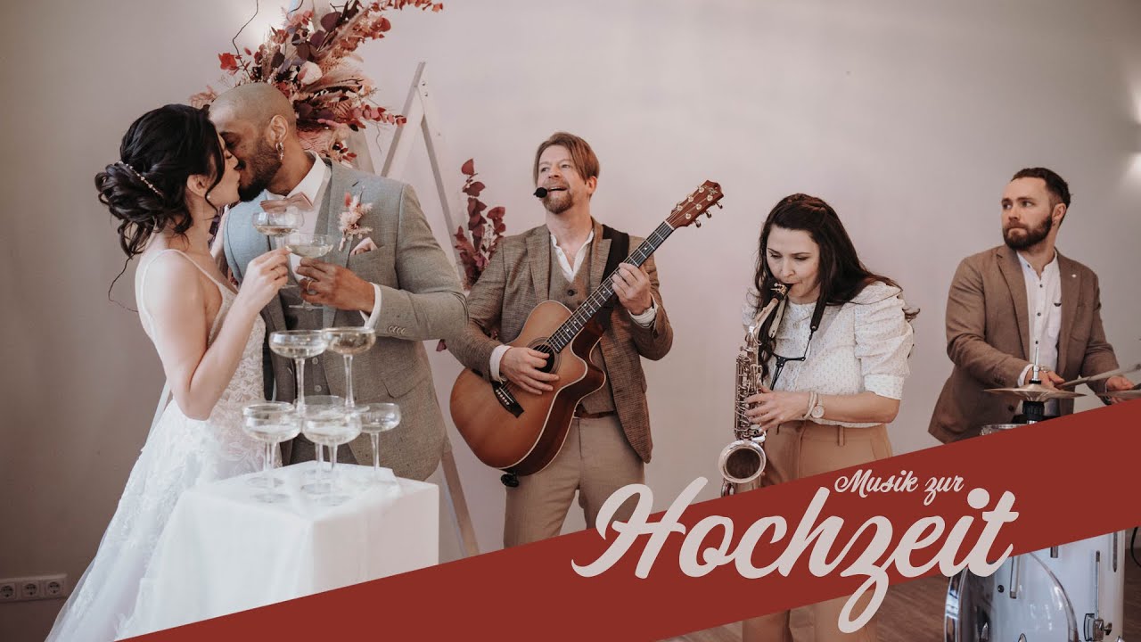 Mr Moonlight - Walking Band - beim Sektempfang