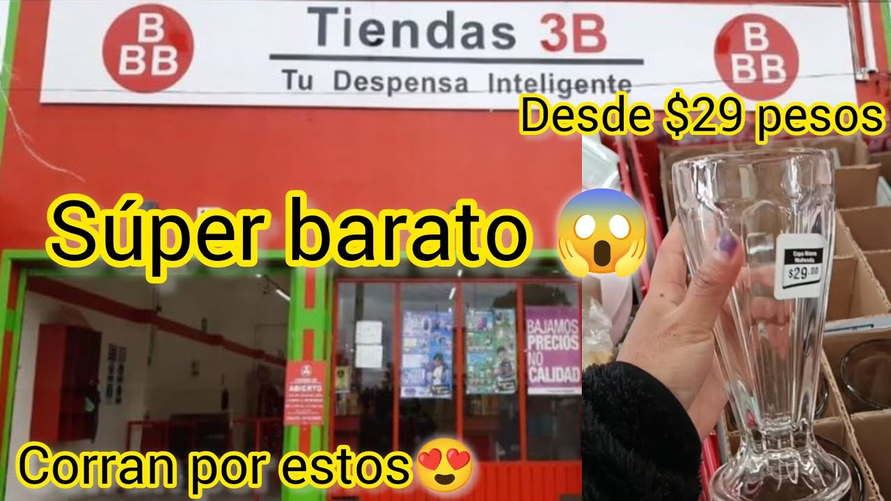 Lo nuevo de tiendas 3b¿Valen la pena?🤔#comprasinteligentes #tienda3b  