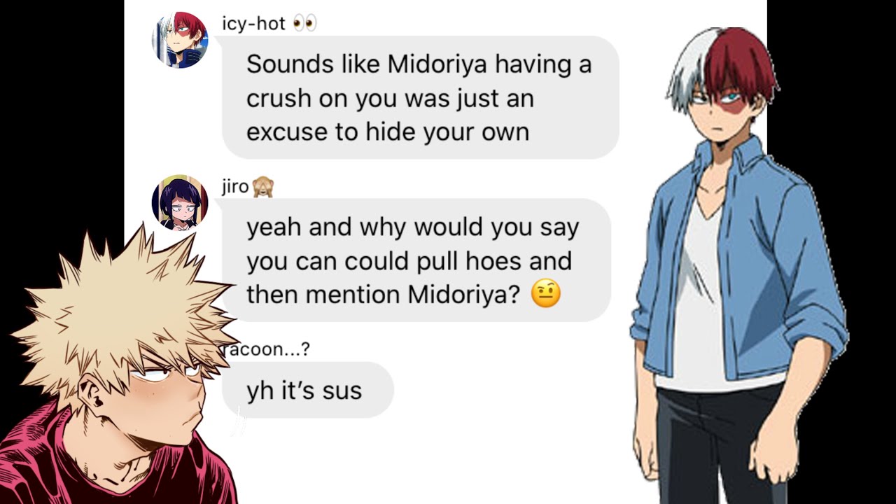bnha texts | maniac - lyric prank