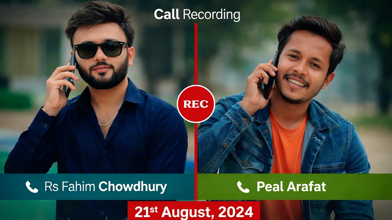 RS Fahim Chowdhury Full Call Record | Peal Arafat Reveals Truth | Viral Call Leak Bangladesh