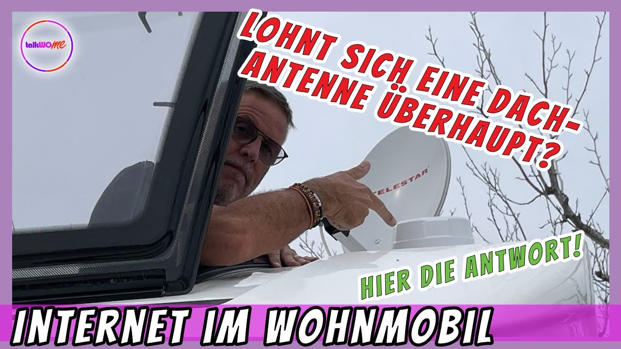 Dachantenne f&uuml;rs Wohnmobil: Lohnt sich das?