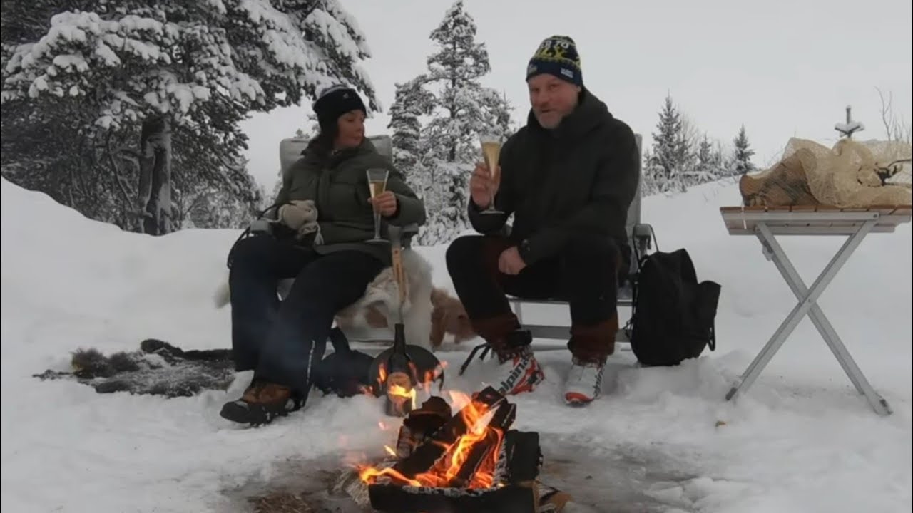 Winter Wonderland - Adria Twin Vanlife - Cross Country Skiing in Tandådalen