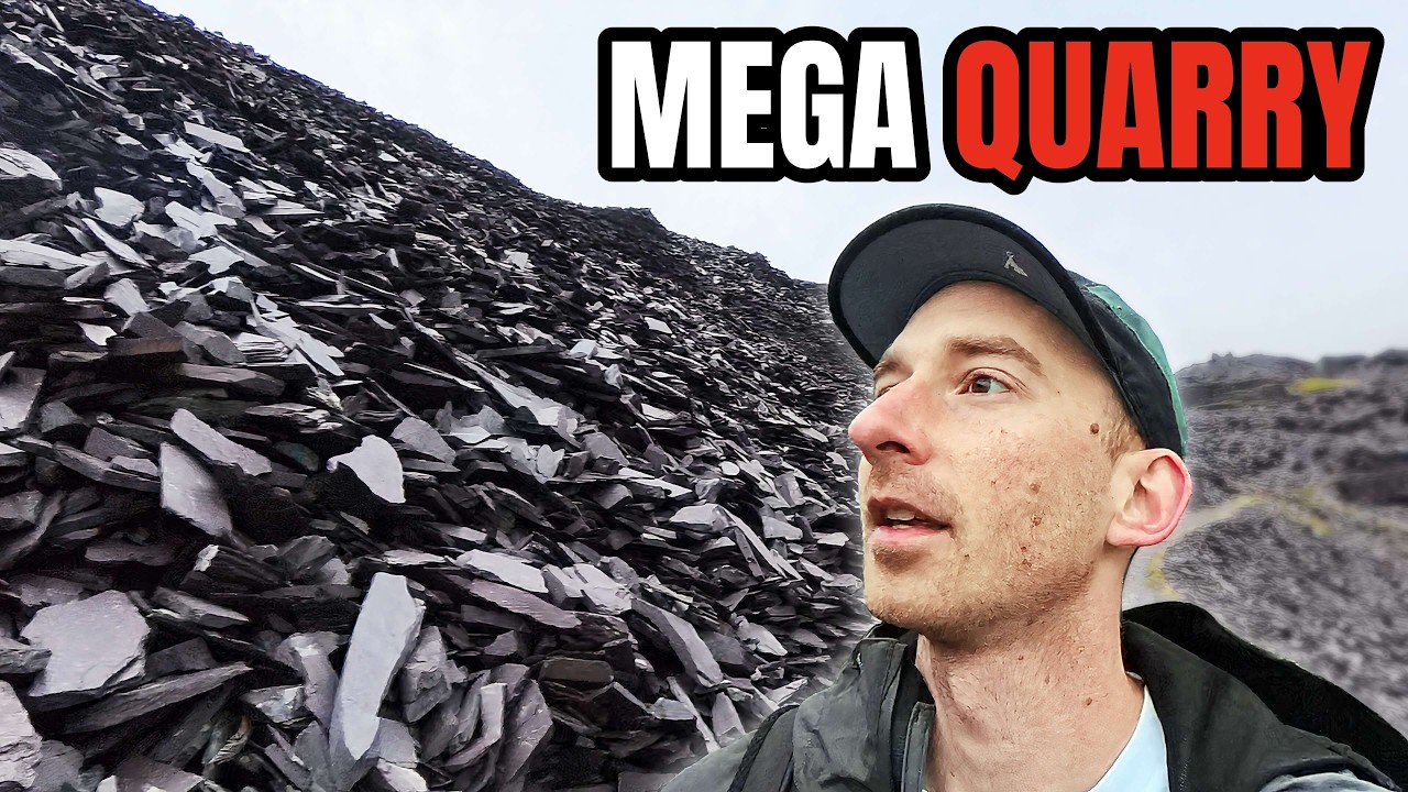 This Quarry Supplied the worlds, Now It&rsquo;s silent