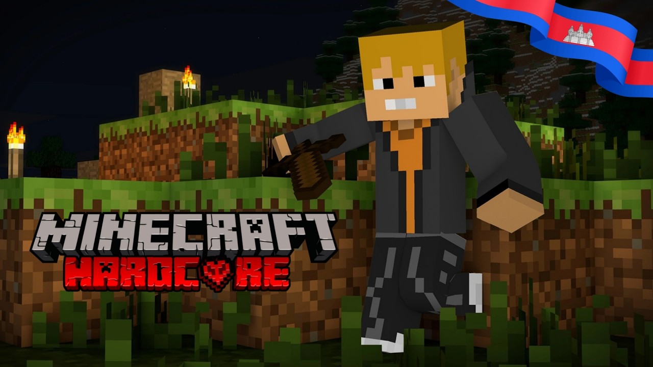 ជីវិតខ្ញុំនៅក្នុង Minecraft hardcore Day7