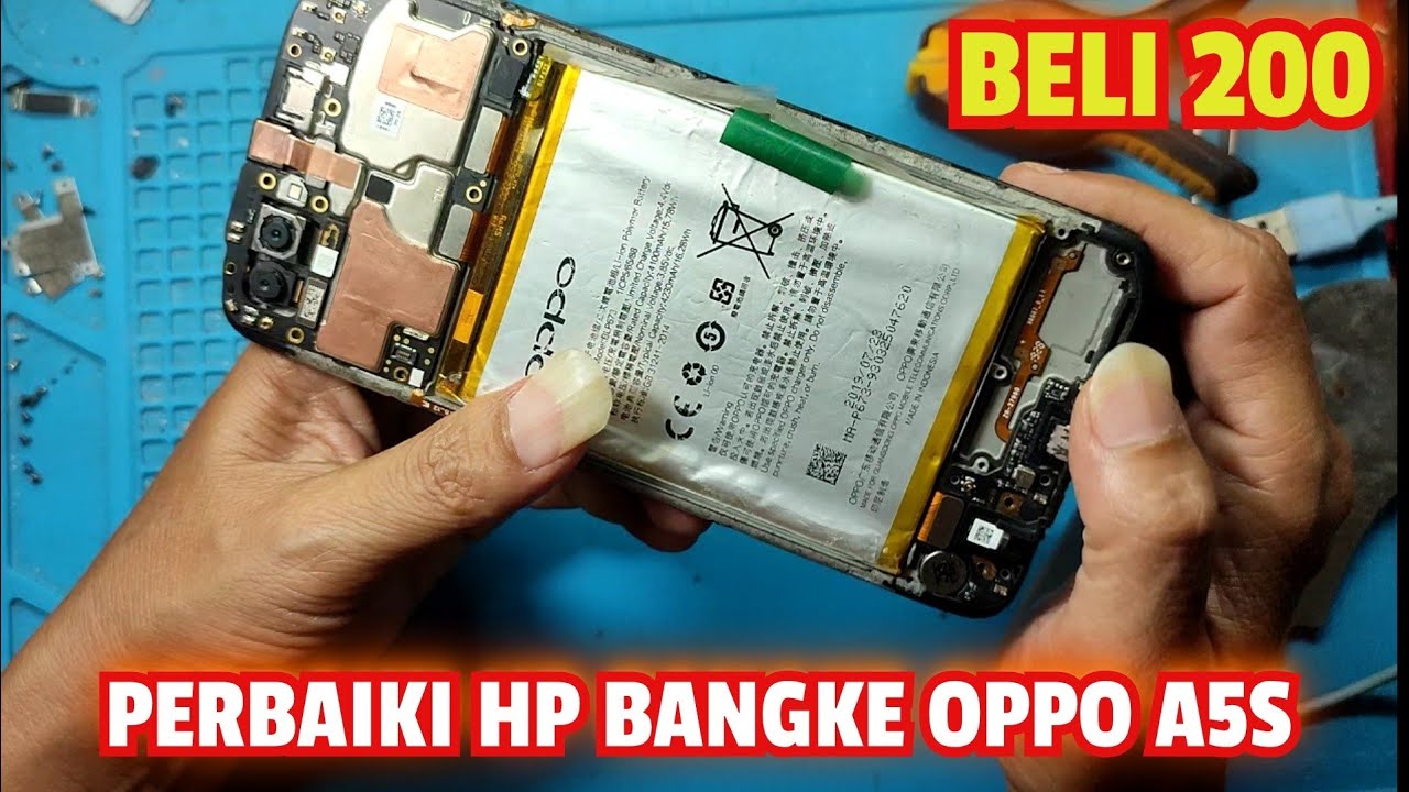 BELI HP MINUS MATOT OPPO A5S LANGSUNG DIPERBAIKI