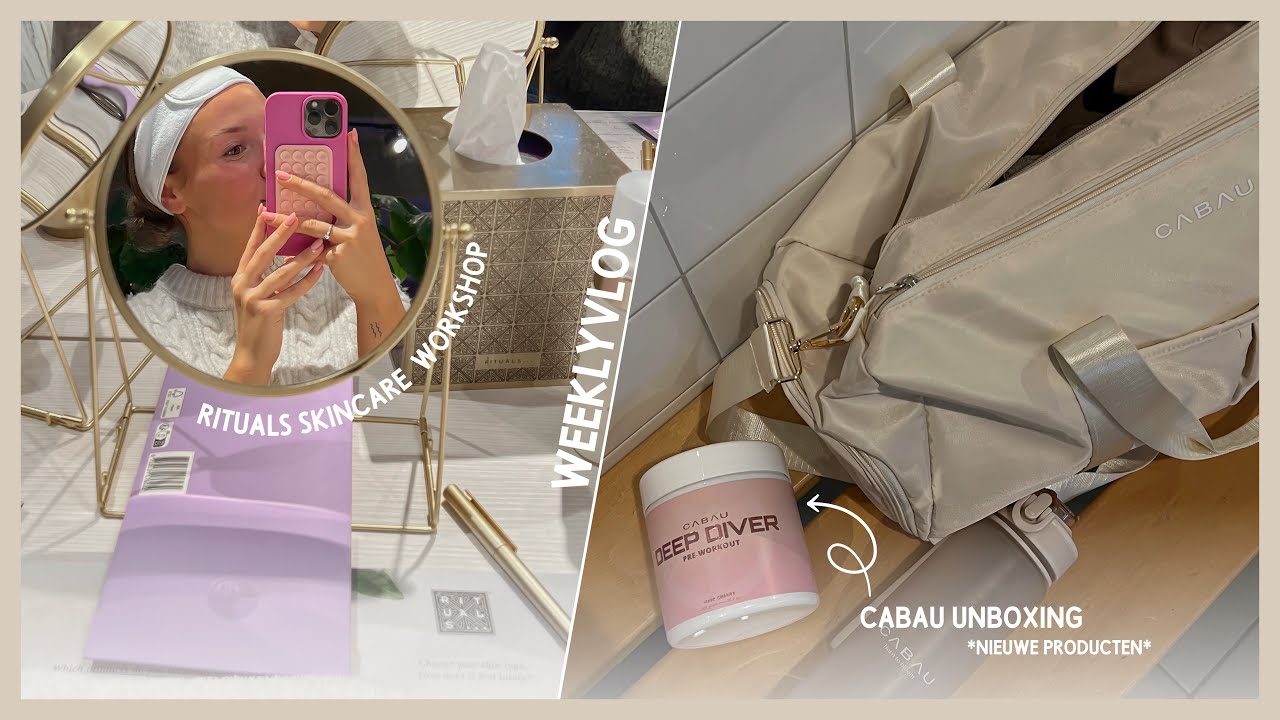 weeklyvlog: nieuwe Jacquemus tas unboxen, Rituals workshop & Girlsnight 🩷 Fleur Nijbacker
